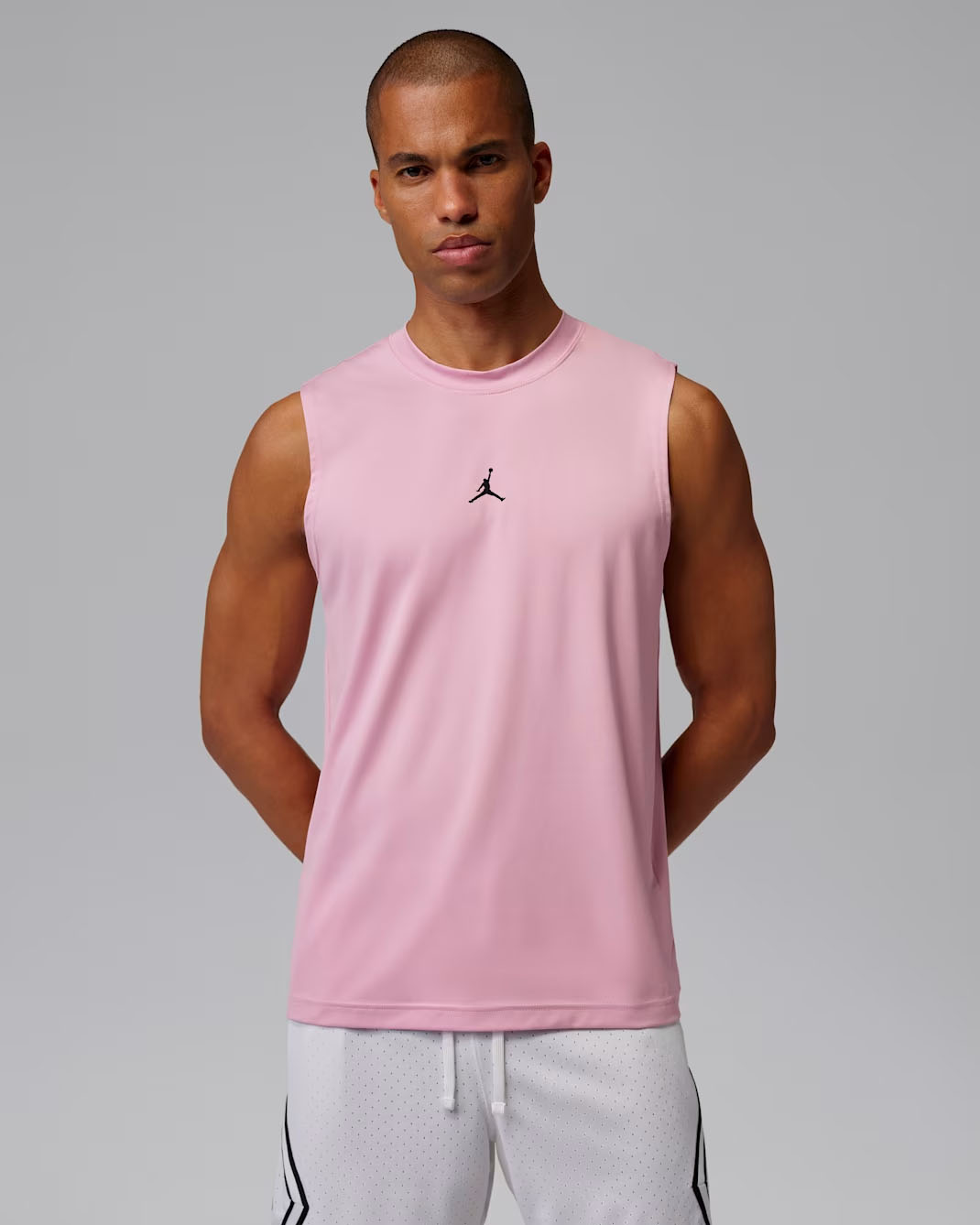 Jordan Sport Essentials Men's Dri-FIT Sleeveless Top Iced Carmine