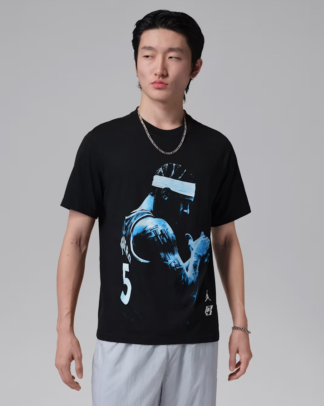 Jordan Sport Paolo Banchero Men's T-Shirt Black 1