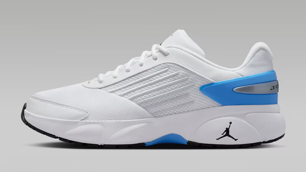 Jordan Trunner Flow White University Blue Black Mens Shoes IO2091-103