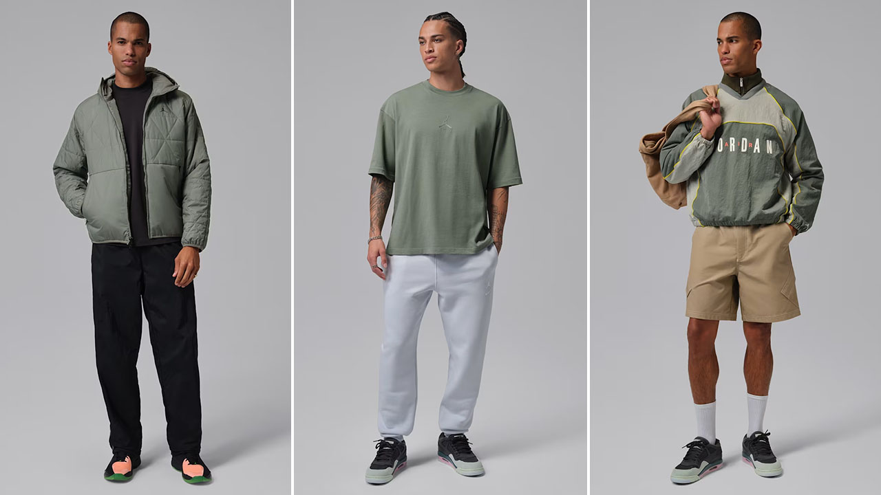 Jordan Vintage Lichen Clothing Sneakers Apparel Outfits Spring 2026 Collection