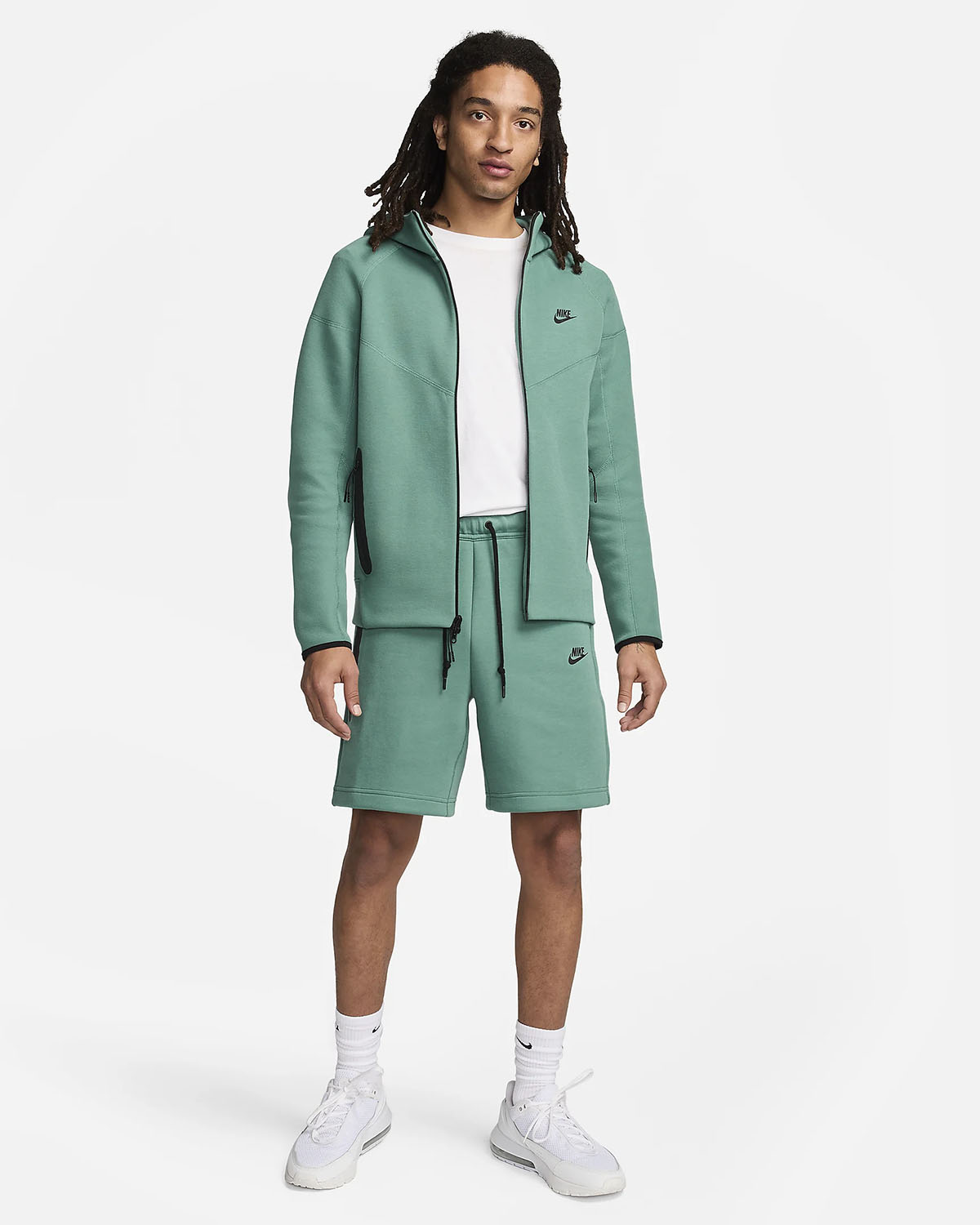 NIke Tech Fleece Hoodie and Shorts Bicoastal