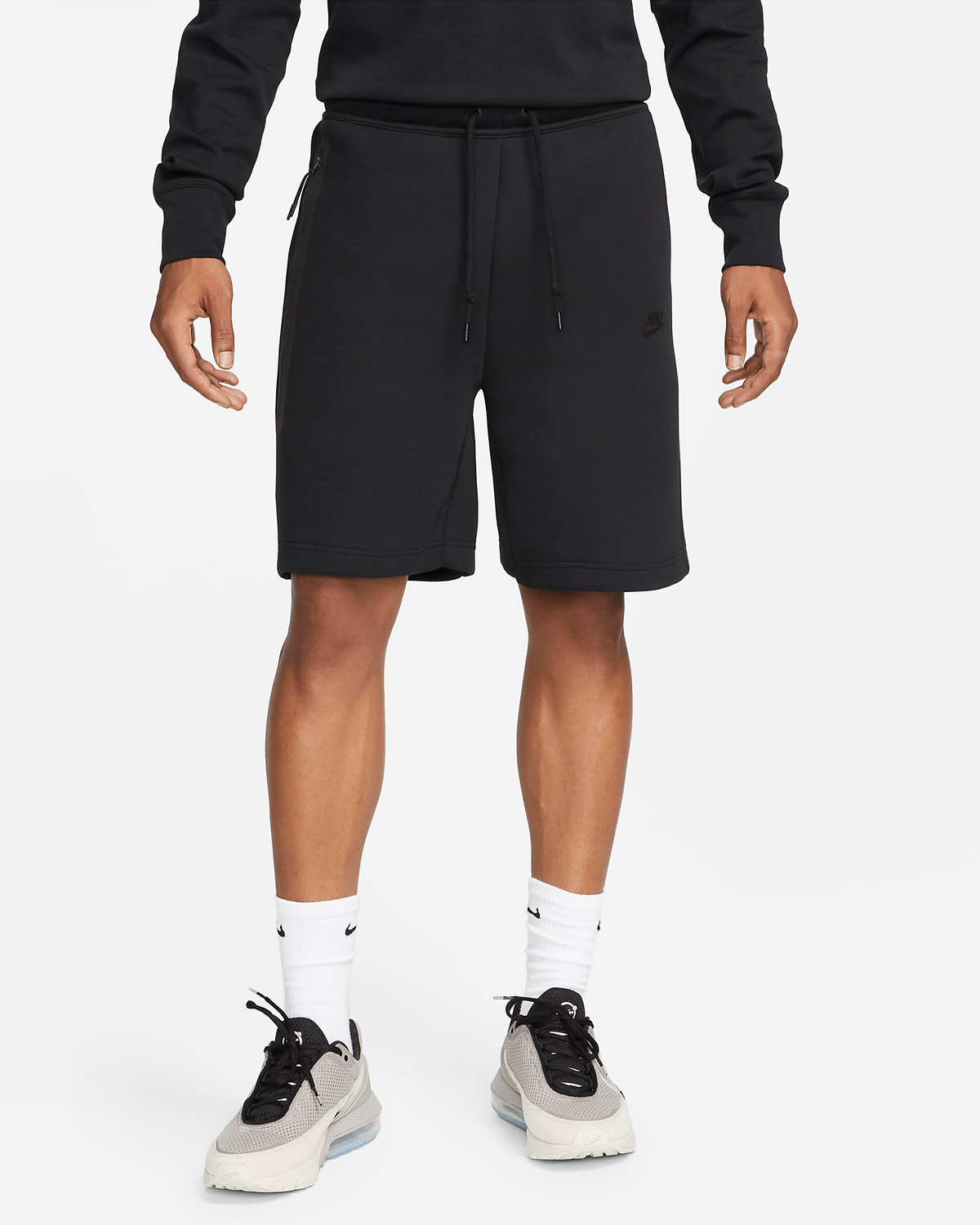 NIke-Tech-Fleece-Shorts-Black-Fall-2023