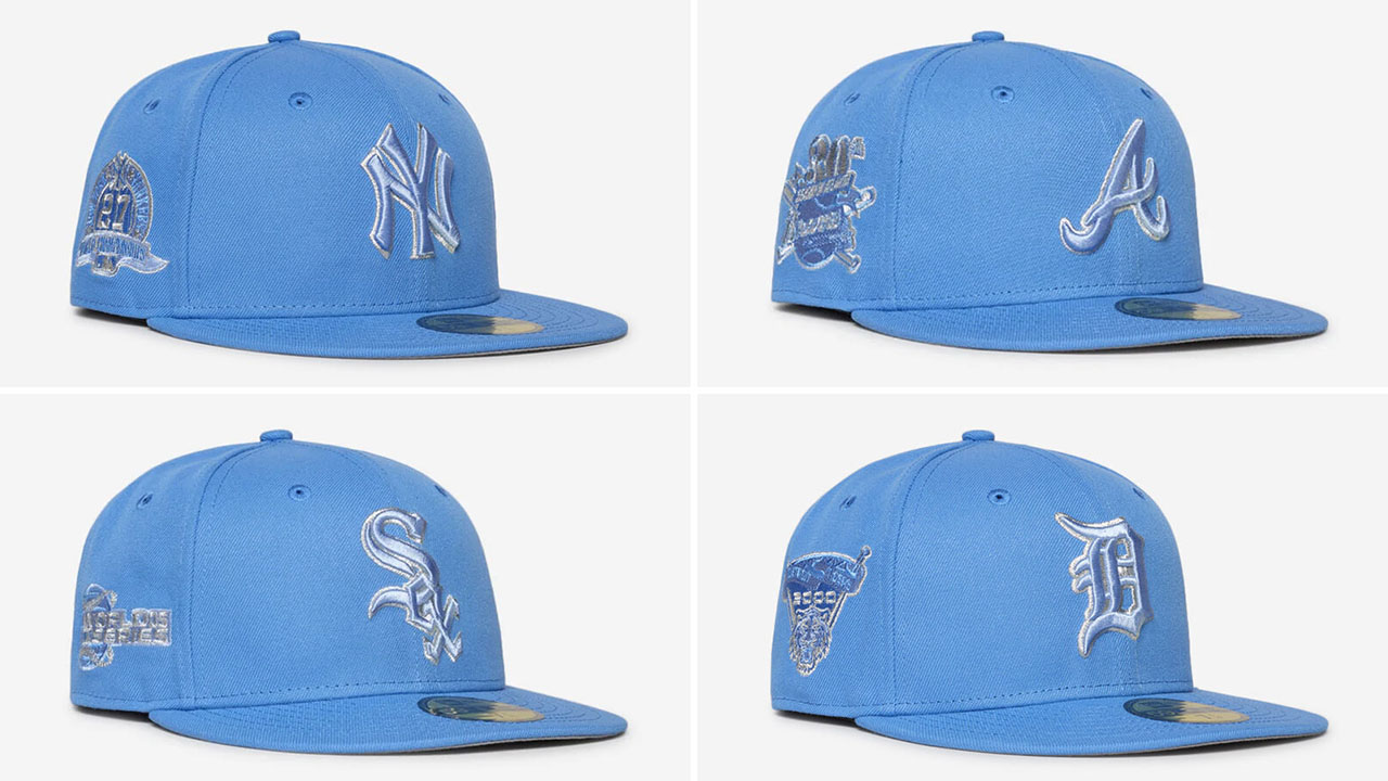New Era 59FIFTY Air Force Blue Hats Fitted Caps