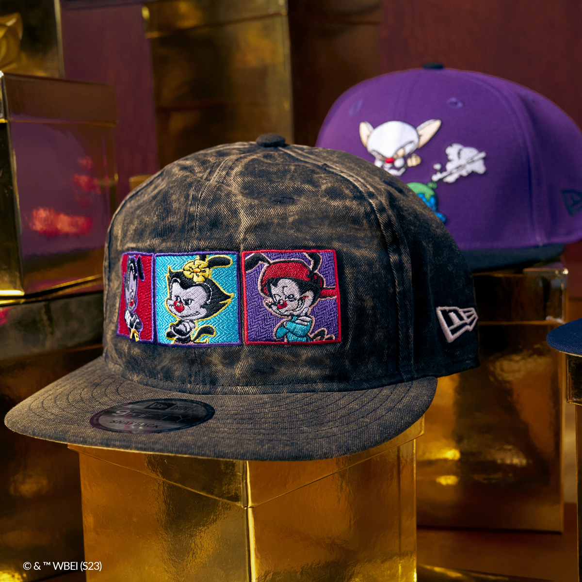 New-Era-Holiday-2023-Animaniacs-Hats