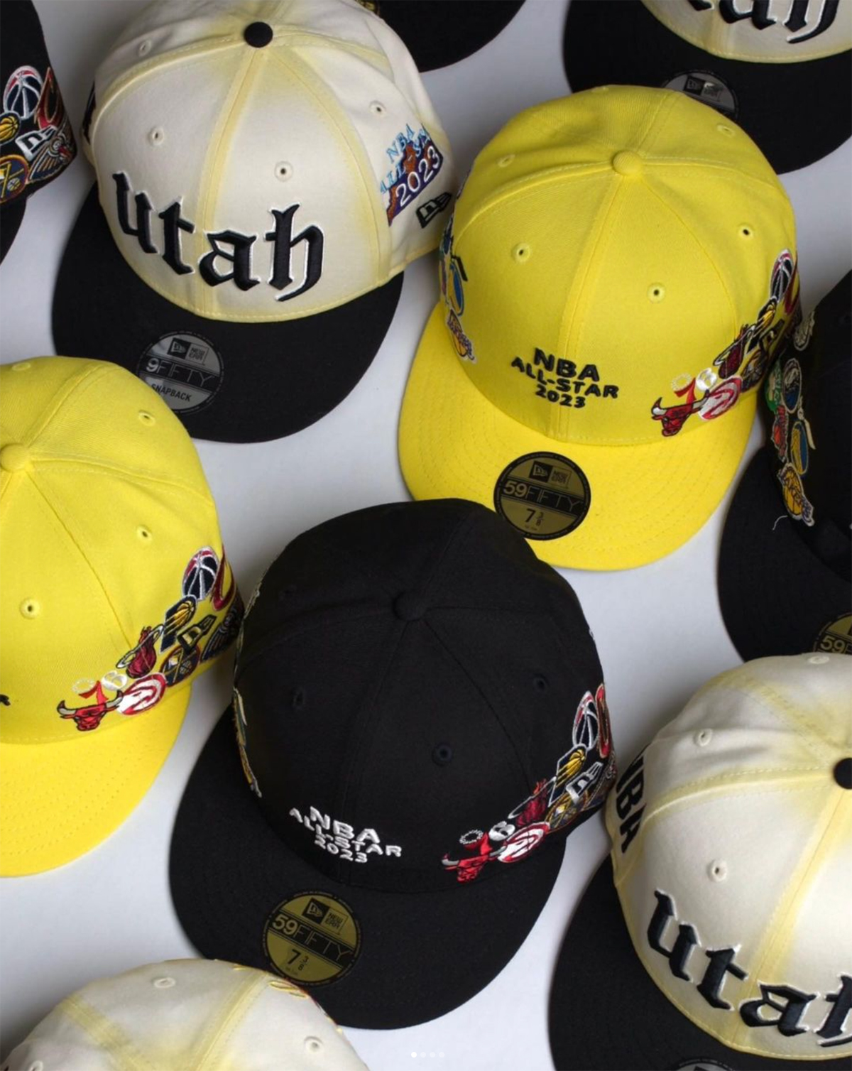 New Era Jon Stan 2023 NBA All Star Game Hats and Hoodie