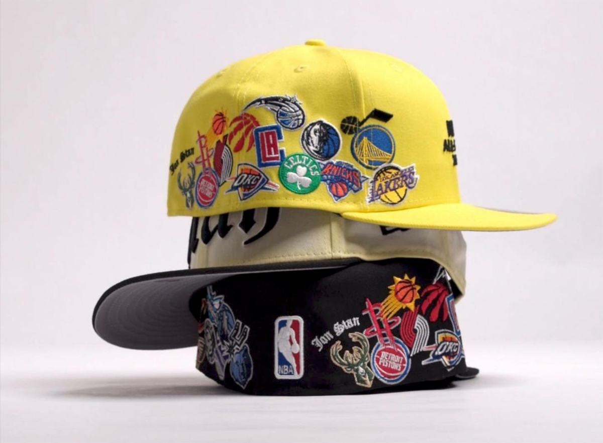 New Era Jon Stan 2023 NBA All Star Game Hats and Hoodie