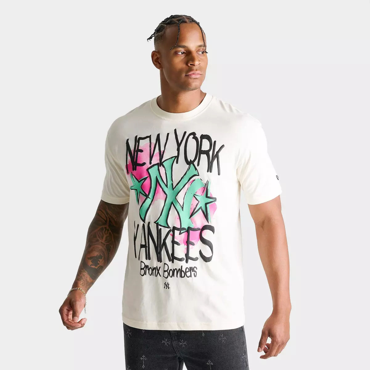 New Era New York Yankees MLB Graffiti Graphic T Shirt 1