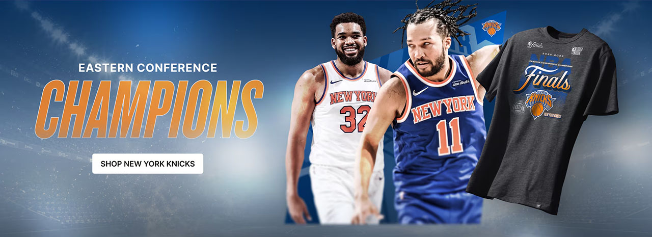 New York Knicks NBA Eastern Conference Champions Apparel Merchandise Where to Buy