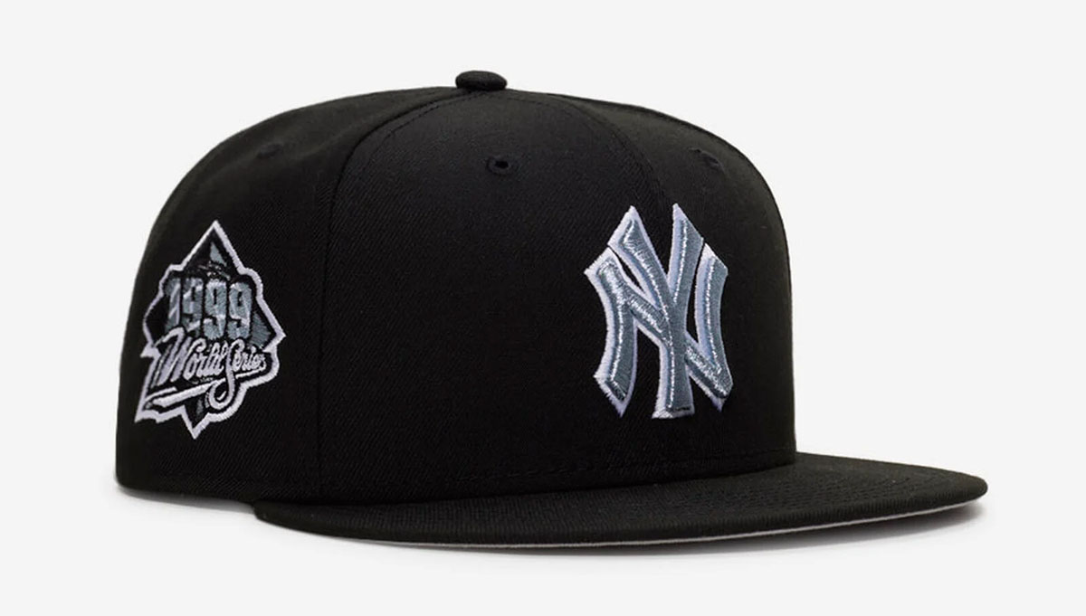 New York Yankees New Era Black Metallic 59FIFTY Fitted Hat