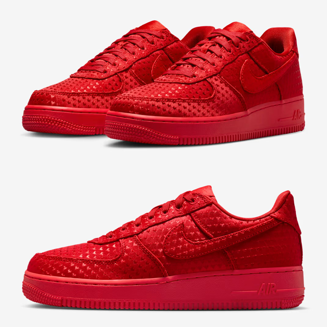 Nike Air Force 1 Low SE Valentines Day 2026 University Red Womens Shoes IQ9965-600