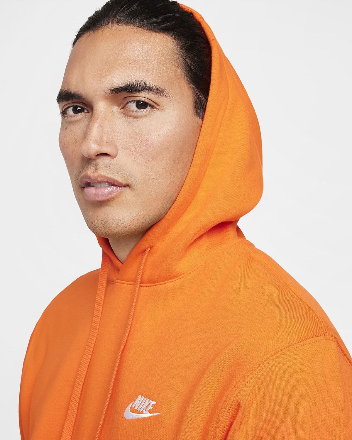 nike sportswear club fleece arctic orange