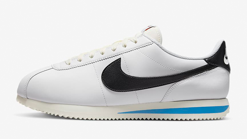 Nike-Cortez-White-Black-Light-Photo-Blue