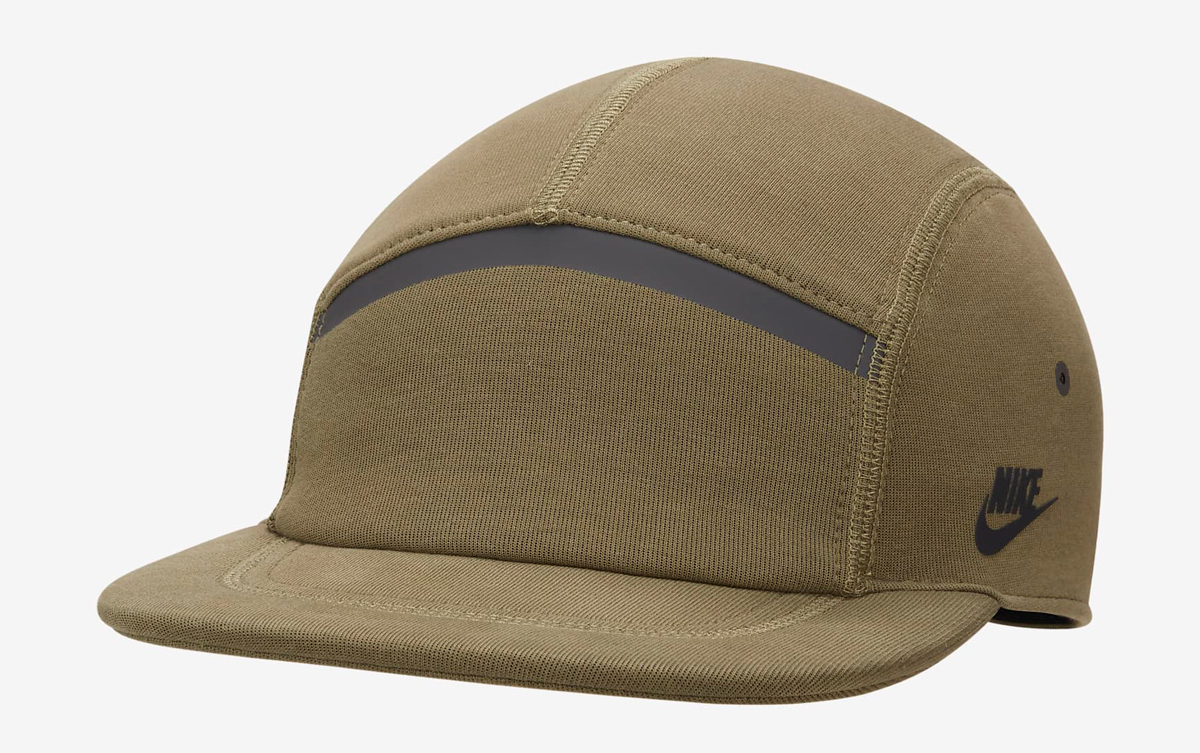 Nike-Fly-Tech-Fleece-Cap-Medium-Olive-Black