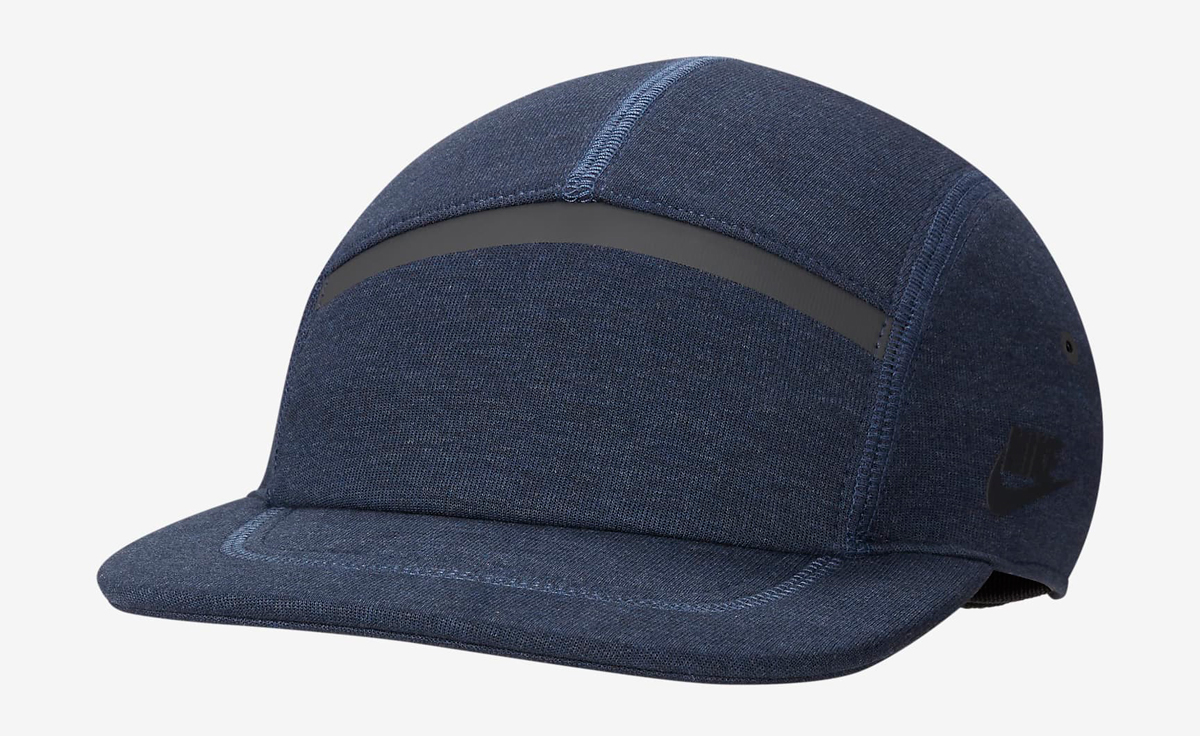 Nike-Fly-Tech-Fleece-Cap-Obsidian-Heather-Black