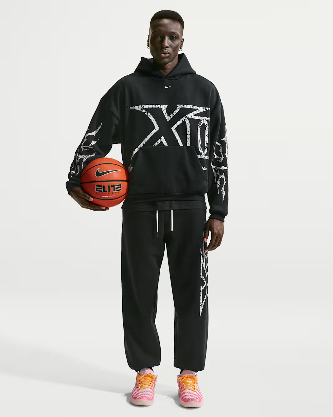 Nike Ja 12 Time Hoodie and Pants Black 1