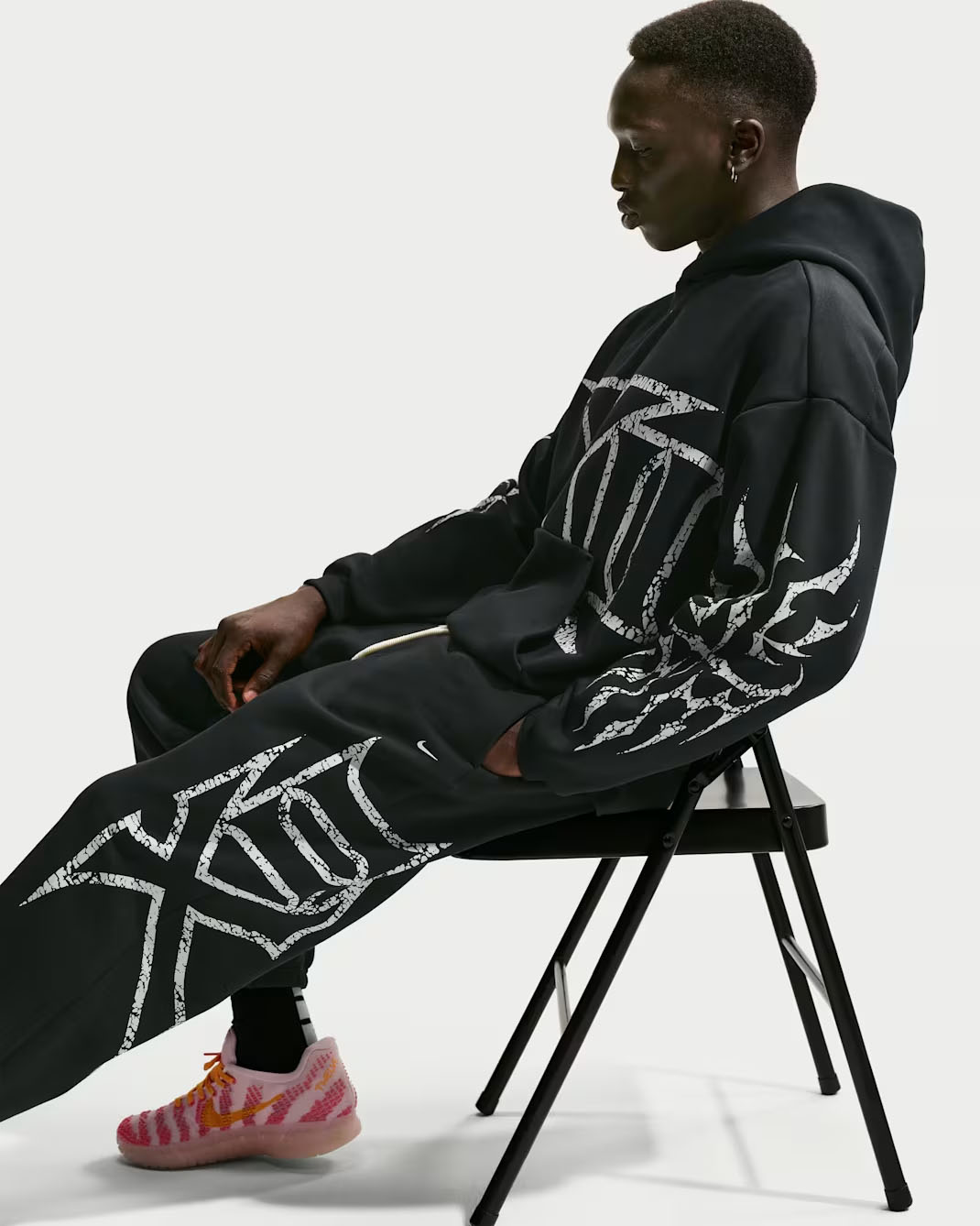 Nike Ja 12 Time Hoodie and Pants Black 3
