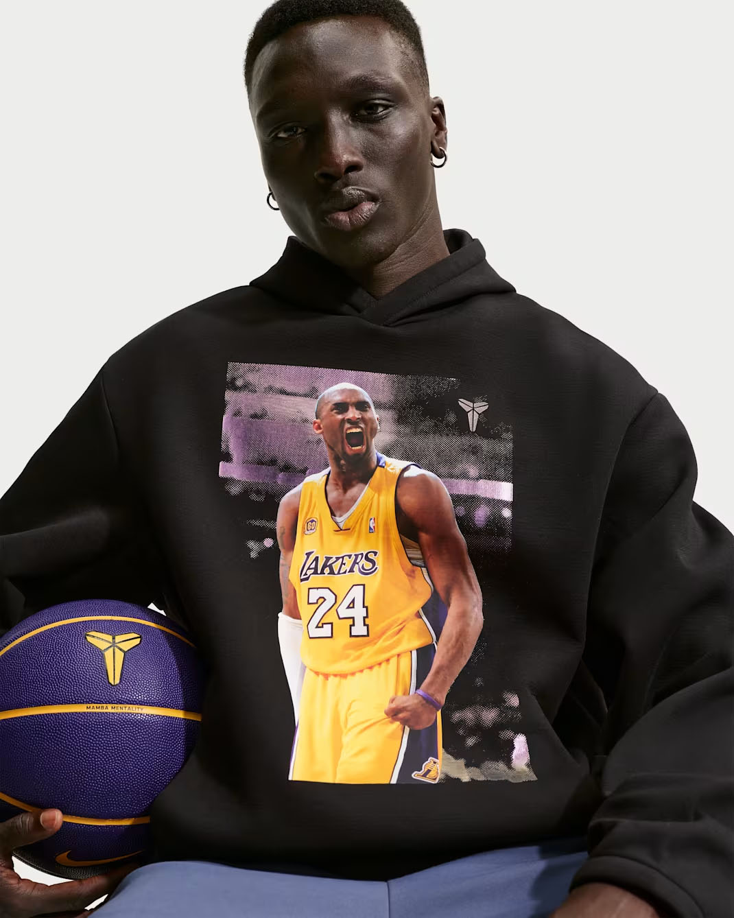 Nike Kobe Graphic Dri Fit Fleece Pullover Hoodie Black 3