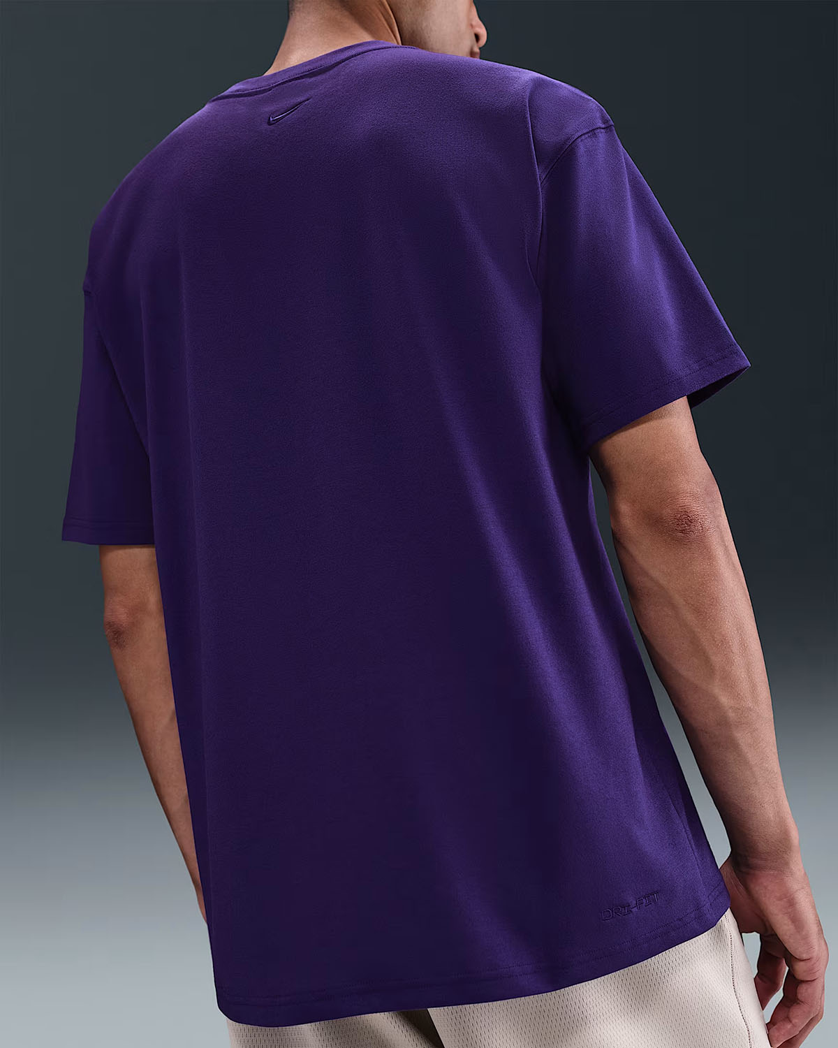 Nike Kobe Logo Mens Dri Fit T Shirt Court Purple Gold 2