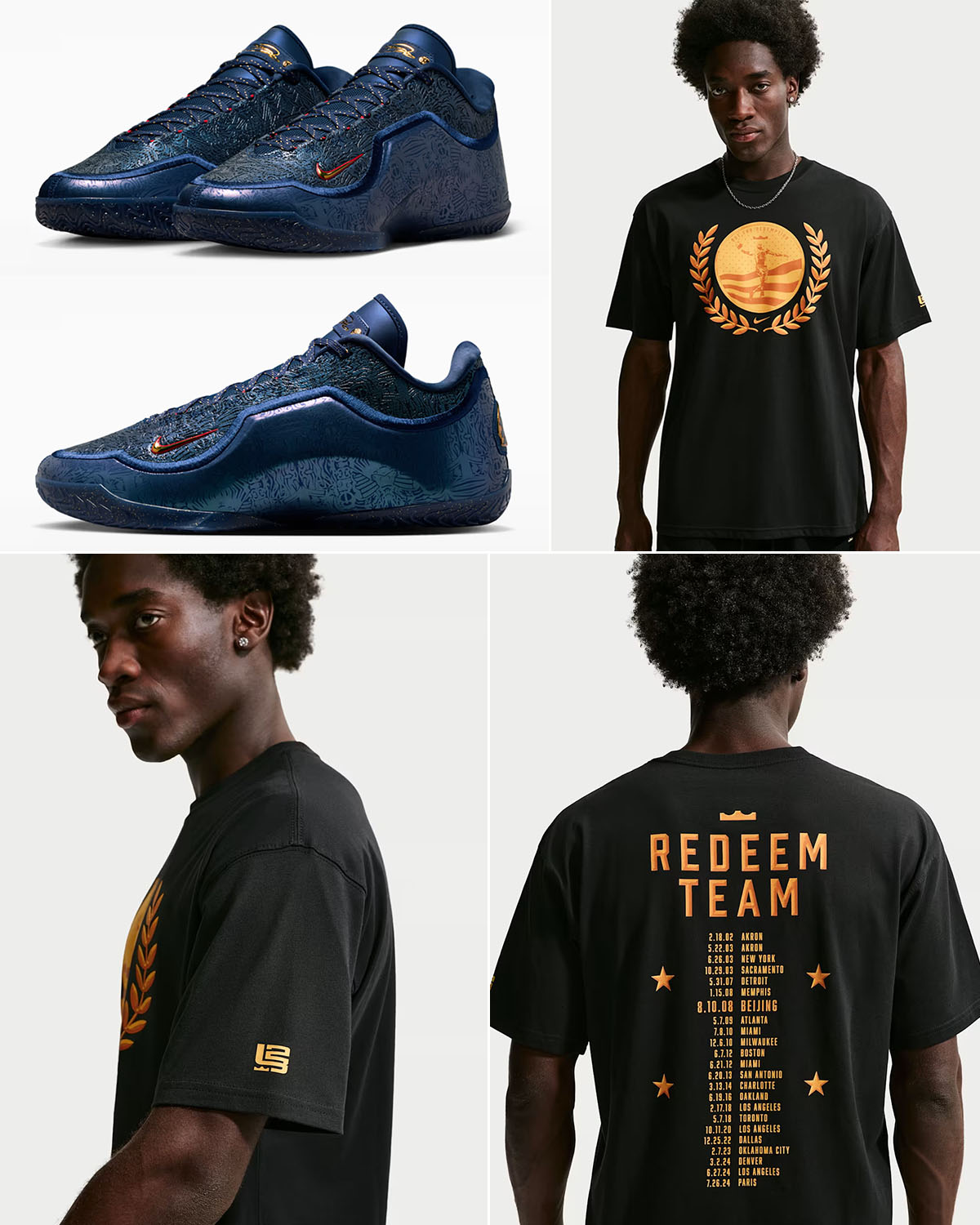 Nike LeBron 23 Out For Redemption Sneakers and T Shirt Outfit