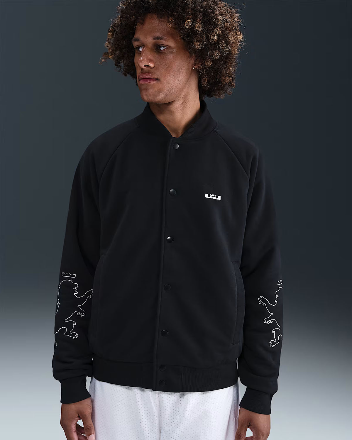 Nike-LeBron-23-Standard-Issue-Mens-Therma-FIT-Filled-Jacket-Black-Sail