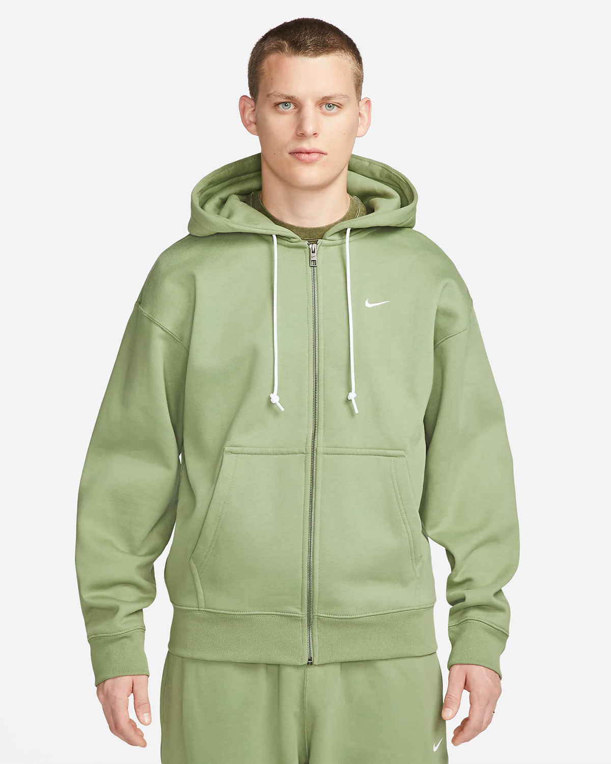 nike-oil-green-solo-swoosh-hoodie-pants-shorts-clothing