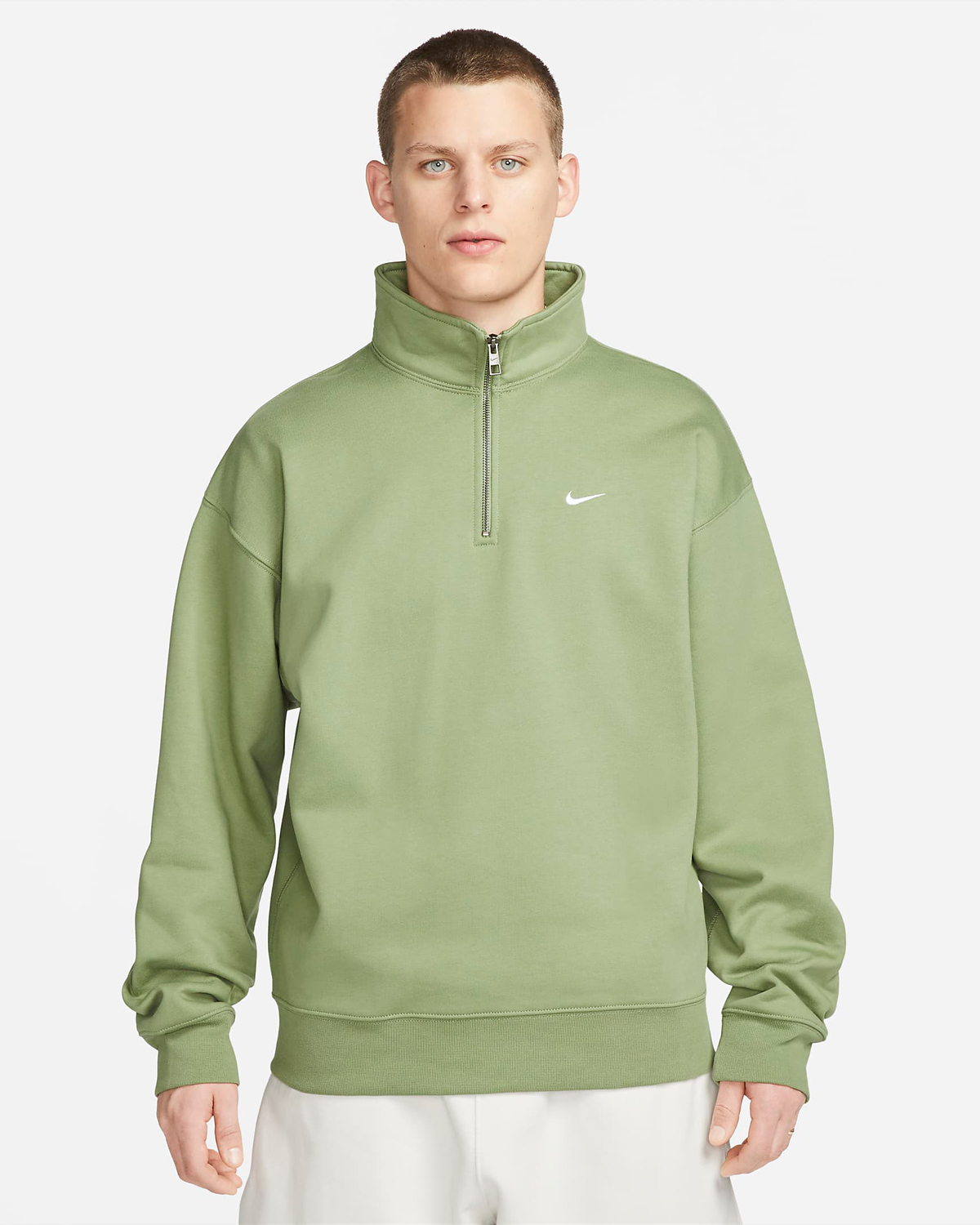 nike-oil-green-solo-swoosh-hoodie-pants-shorts-clothing
