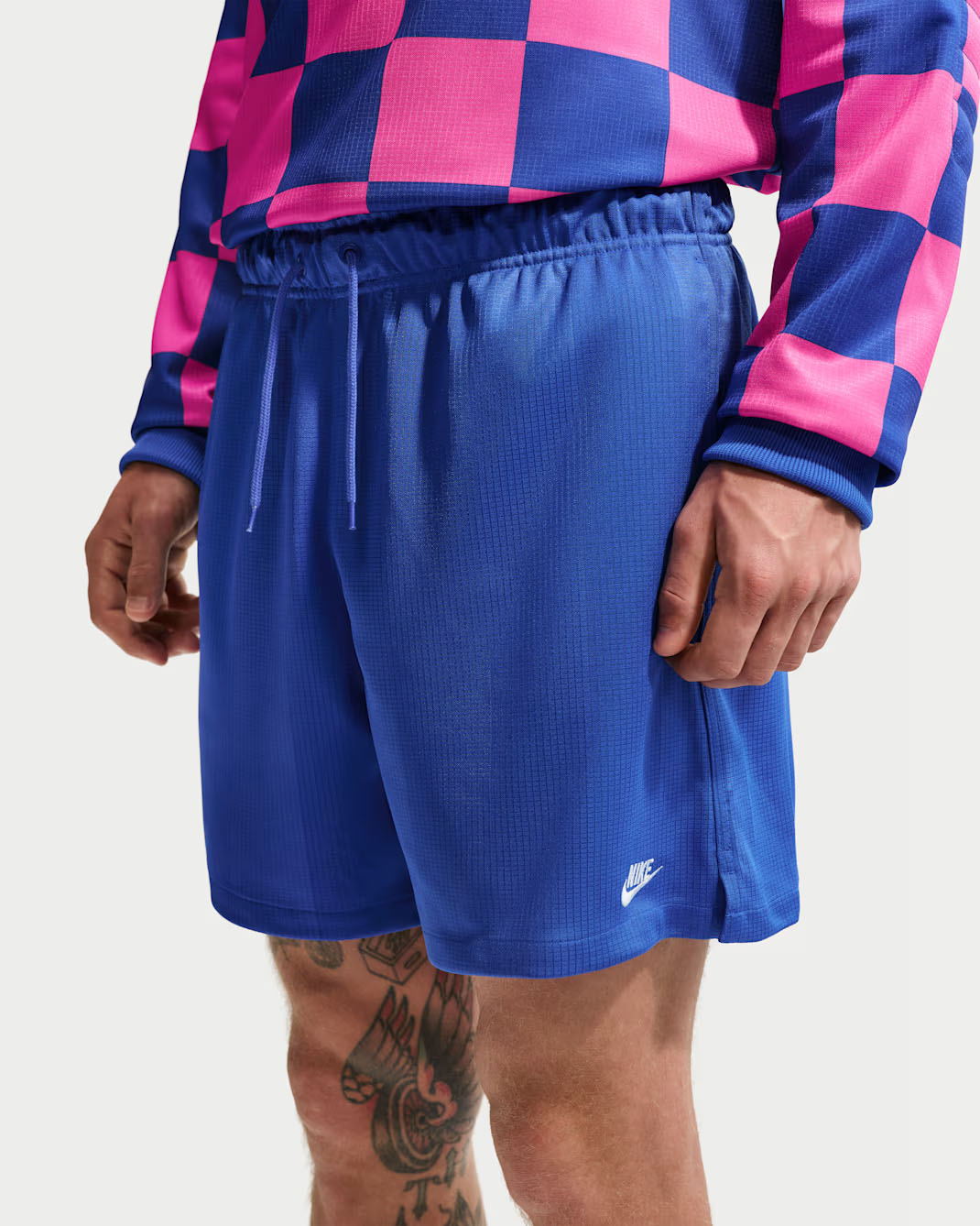 Nike Sportswear Club Men's Flow Shorts Game Royal Hydrogen Blue
