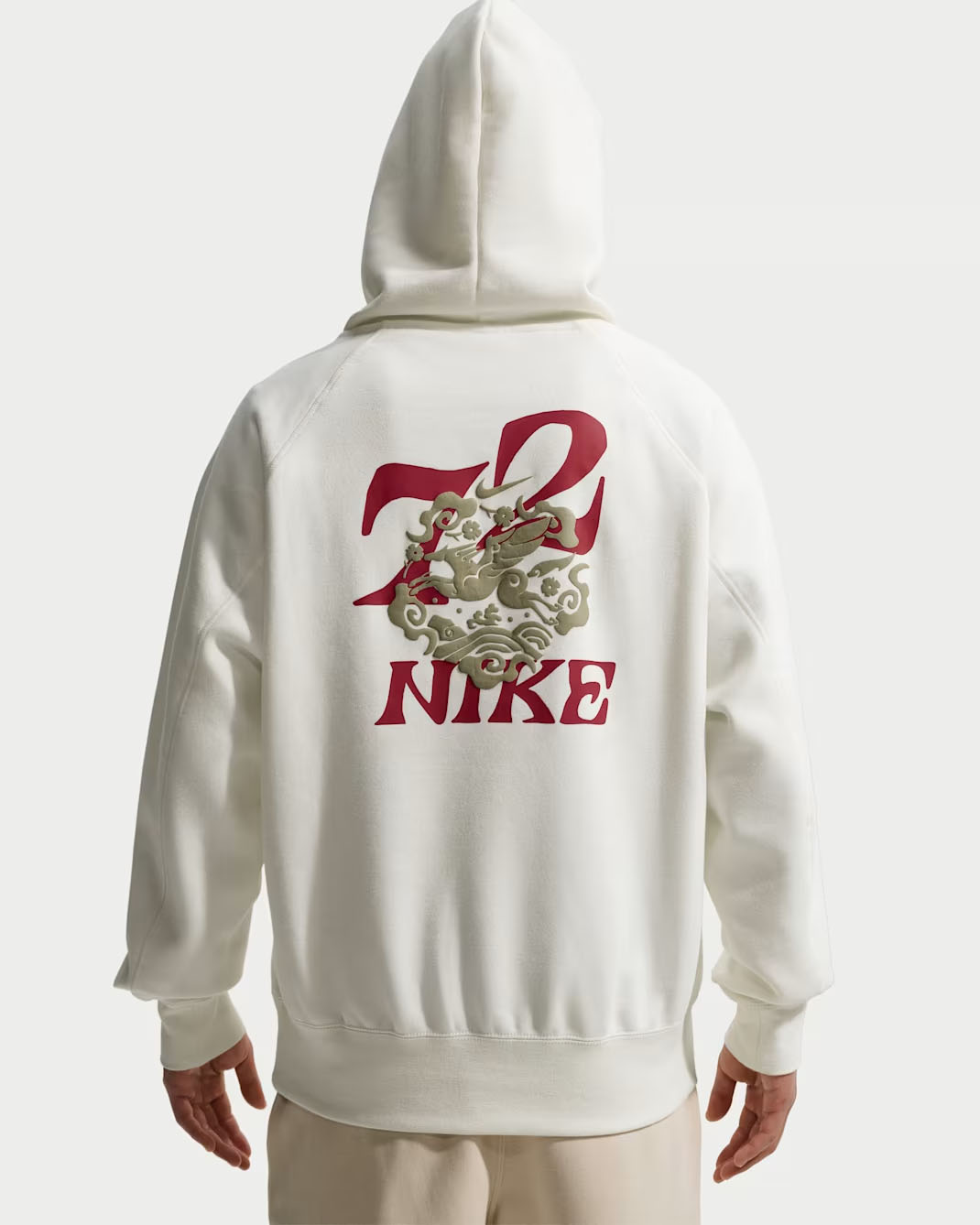 Nike Sportswear Lunar New Year of the Horse Mens Hoodie Sail 2