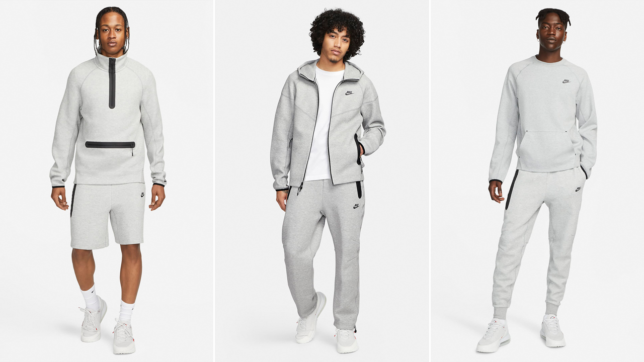 nike tech fleece shorts outfit