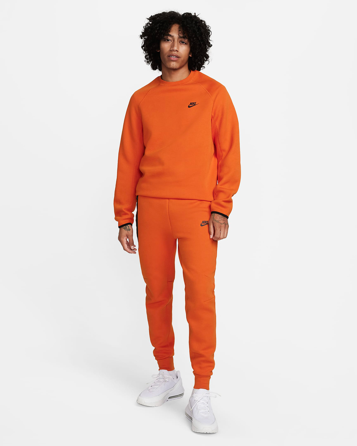 nike tech campfire orange