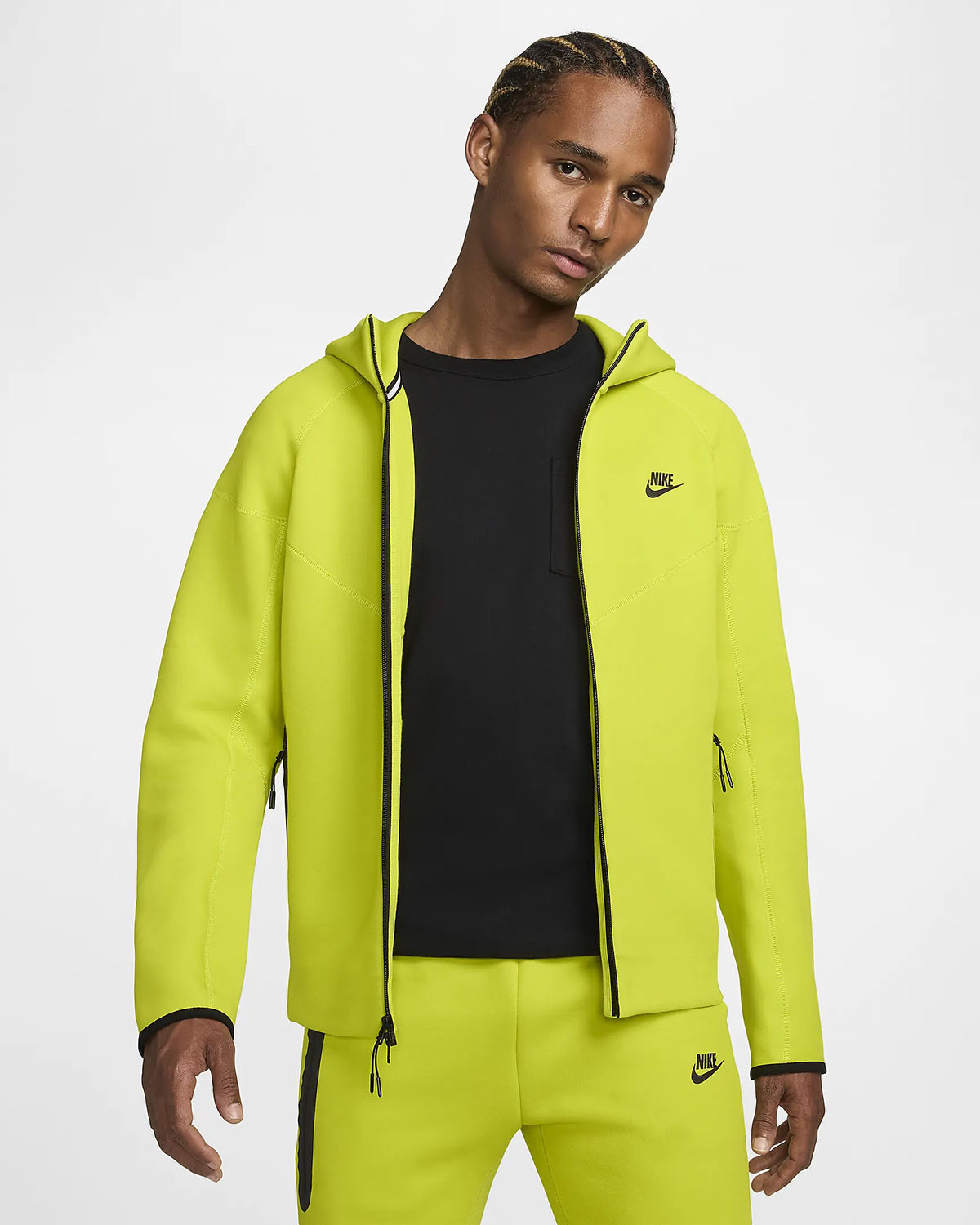 Nike-Tech-Fleece-Full-Zip-Hoodie-Bright-Cactus-Black