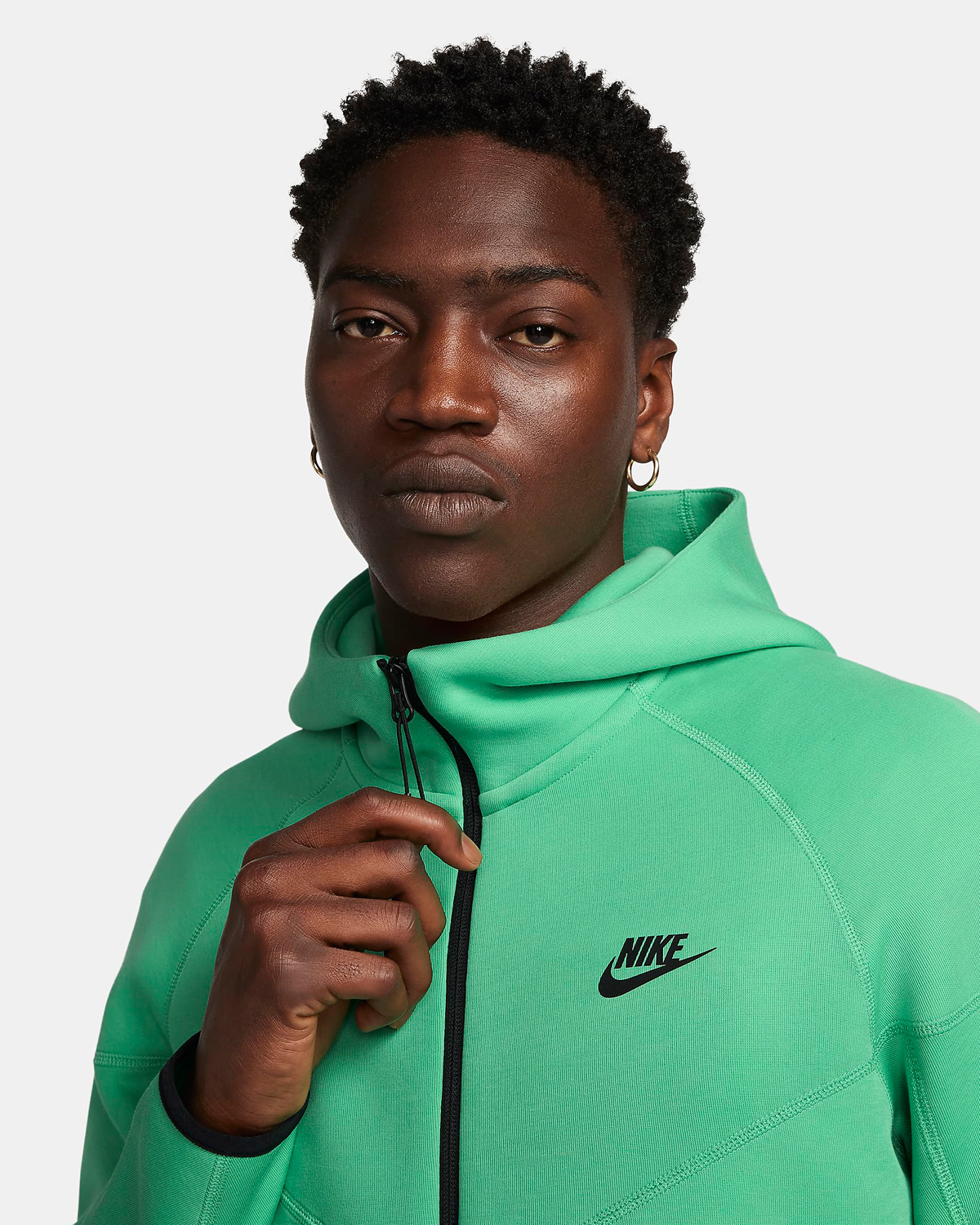 Nike Tech Fleece Spring Green Full Zip Hoodie Jogger Pants Nike Tech Fleece Spring Green Full Zip Hoodie Jogger Pants