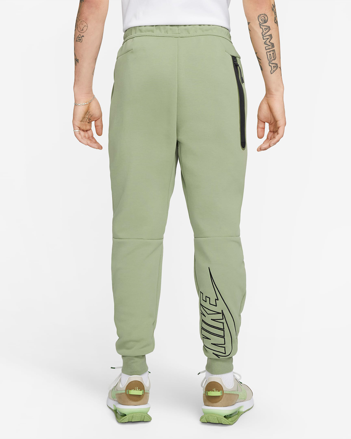 Nike-Tech-Fleece-Graphic-Joggers-Oil-Green-2