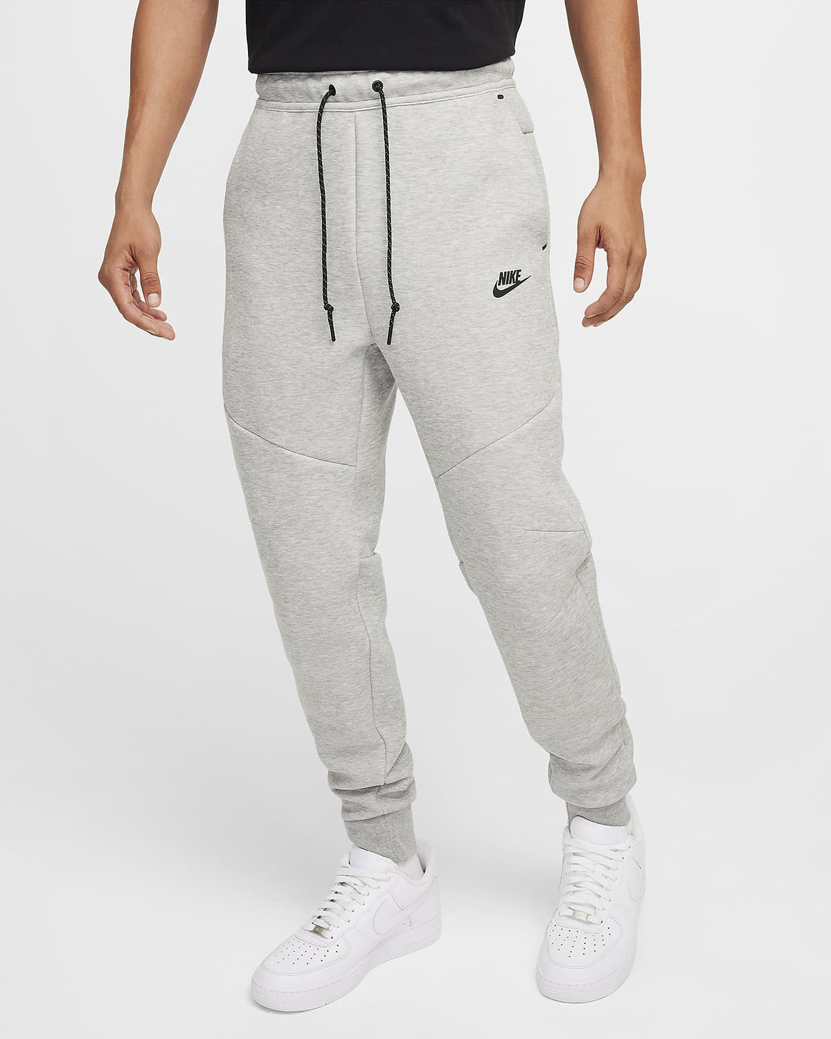 Nike Tech Fleece Joggers Dark Grey Heather Black