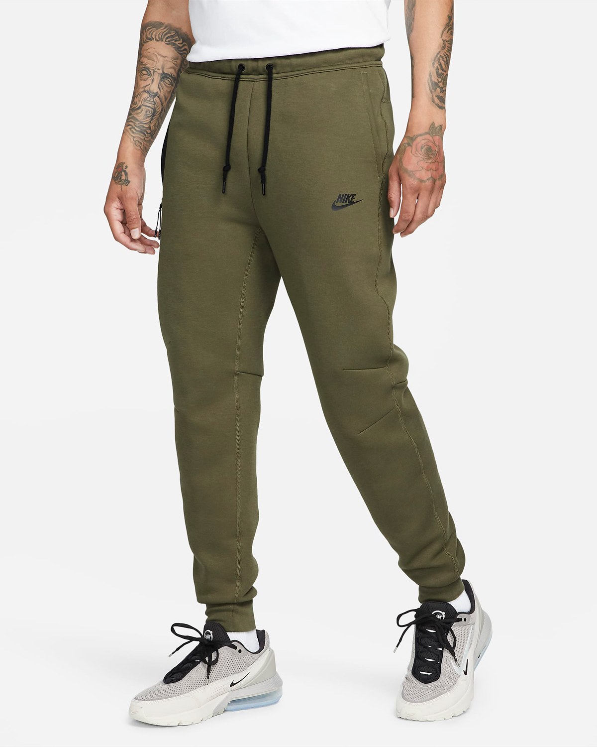 Nike-Tech-Fleece-Joggers-Medium-Olive-Green