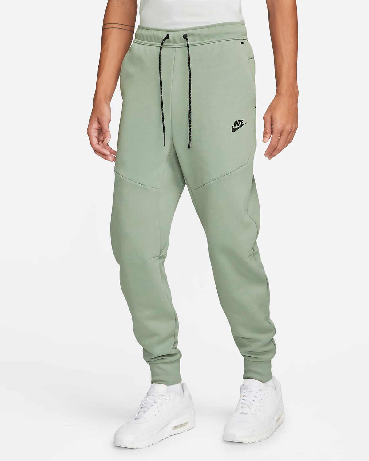 Nike-Tech-Fleece-Joggers-Mica-Green-Black
