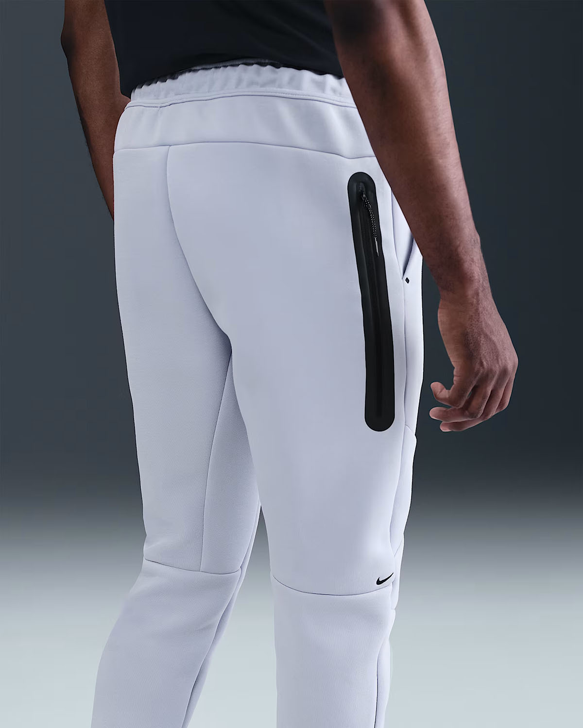 Nike Tech Fleece Mens Jogger Pants Ghost Black 2
