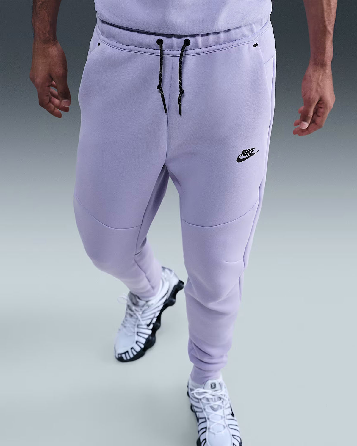 Nike Tech Fleece Mens Jogger Pants Hydrangeas Black 1
