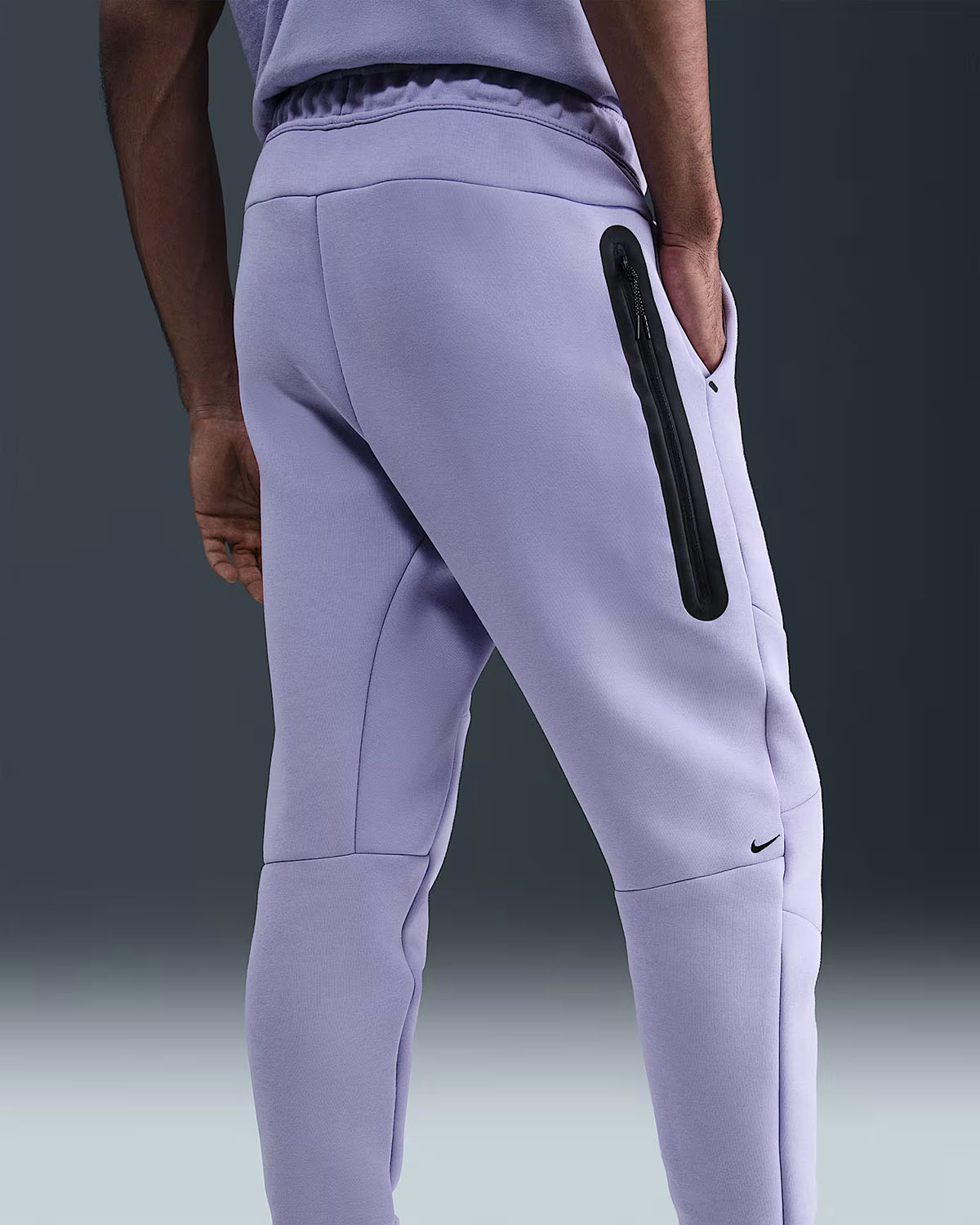 Nike Tech Fleece Mens Jogger Pants Hydrangeas Black 2
