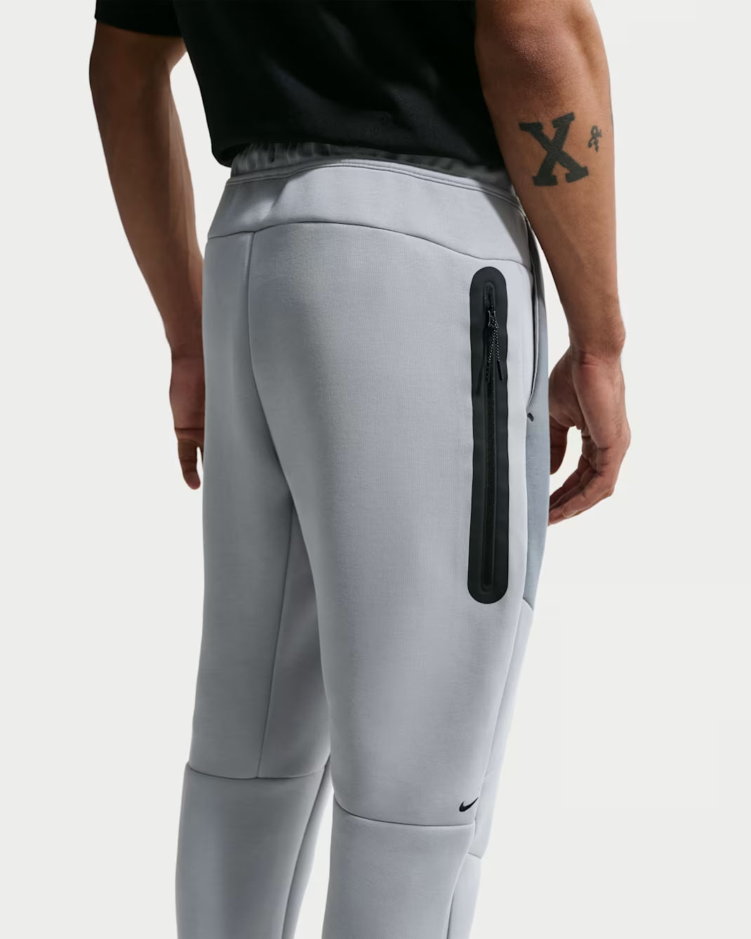 Nike Tech Fleece Men's Joggers Pants Light Smoke Grey Cool Grey Volt 2