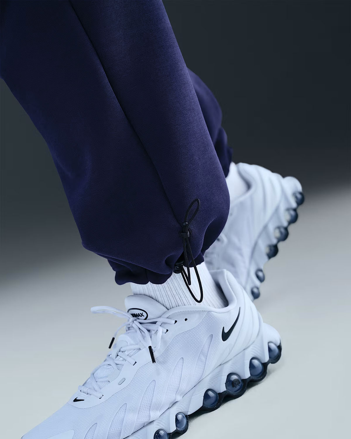 Nike Tech Fleece Mens Open Hem Pants Obsidian Black 3