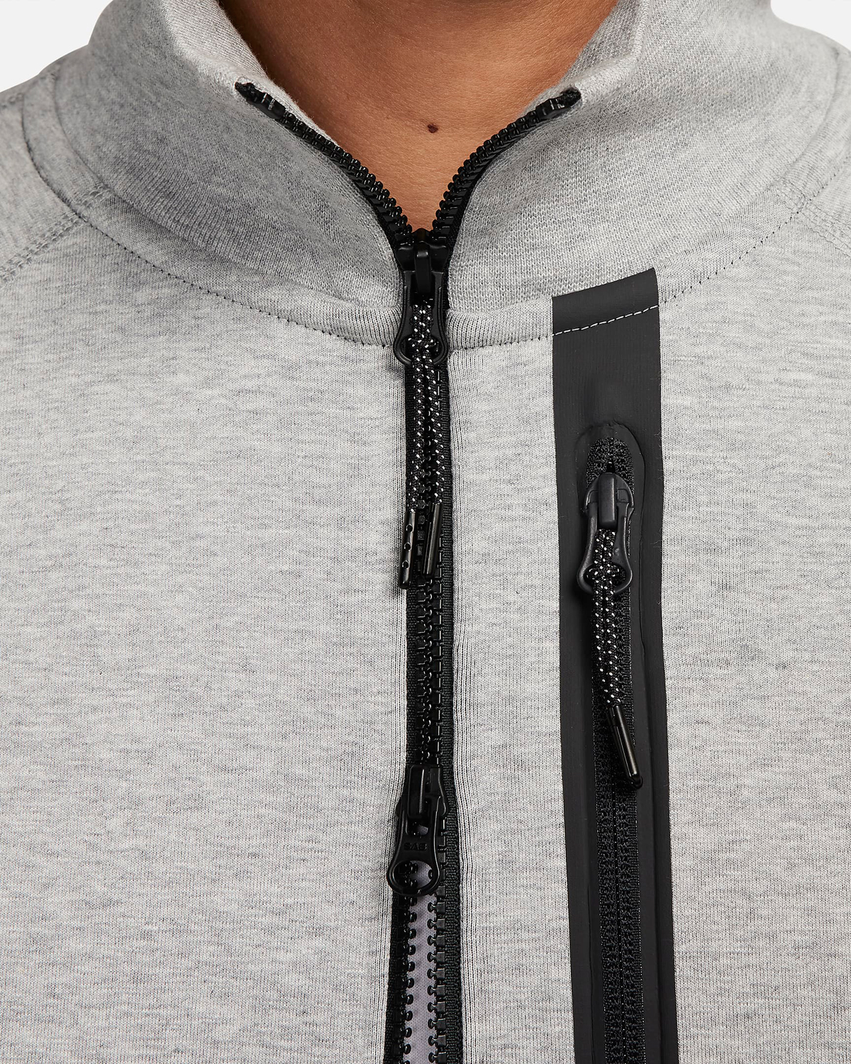 Nike-Tech-Fleece-OG-Slim-Fit-Jacket-Dark-Grey-Heather-Black-5