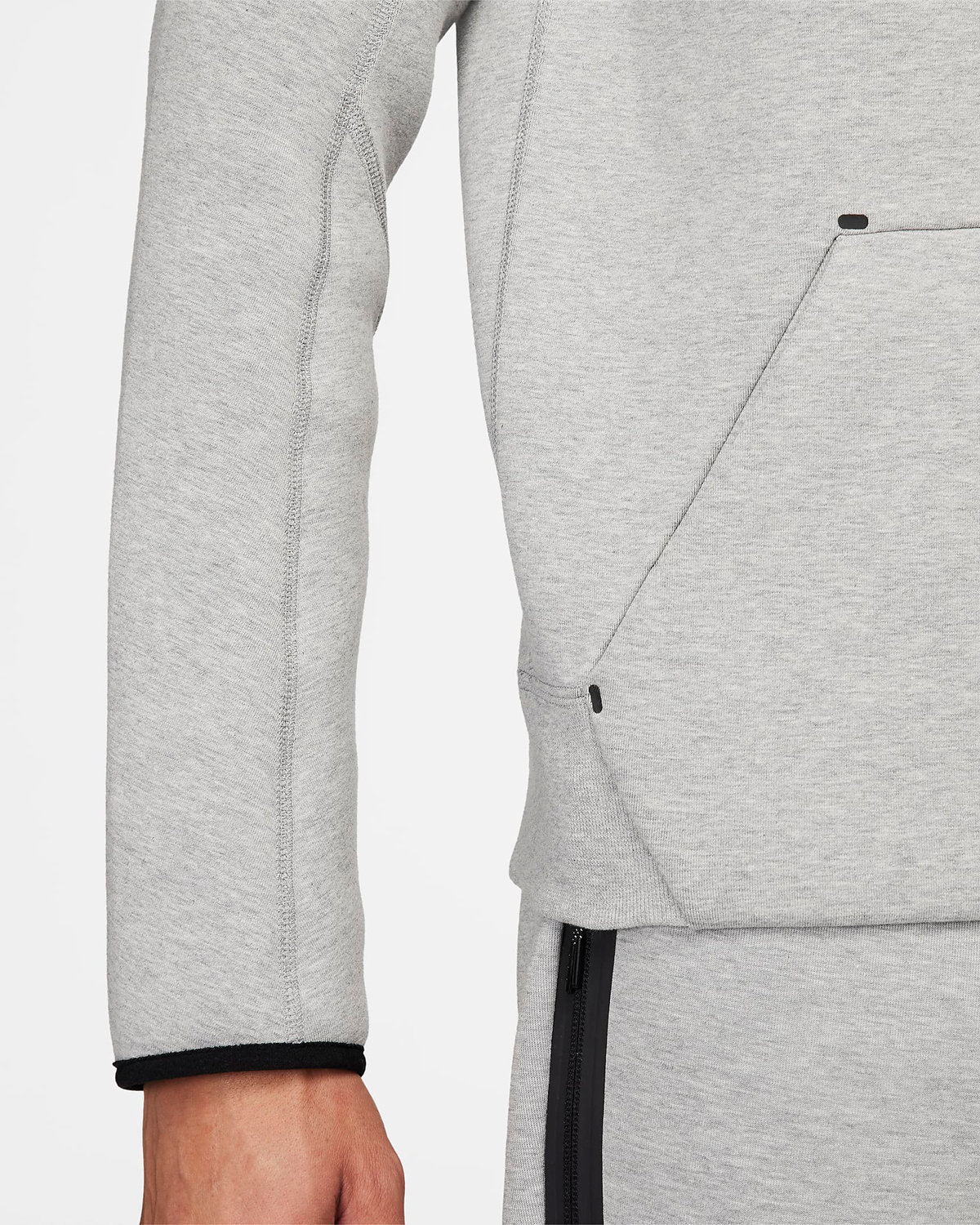 Nike-Tech-Fleece-OG-Slim-Fit-Jacket-Dark-Grey-Heather-Black-6