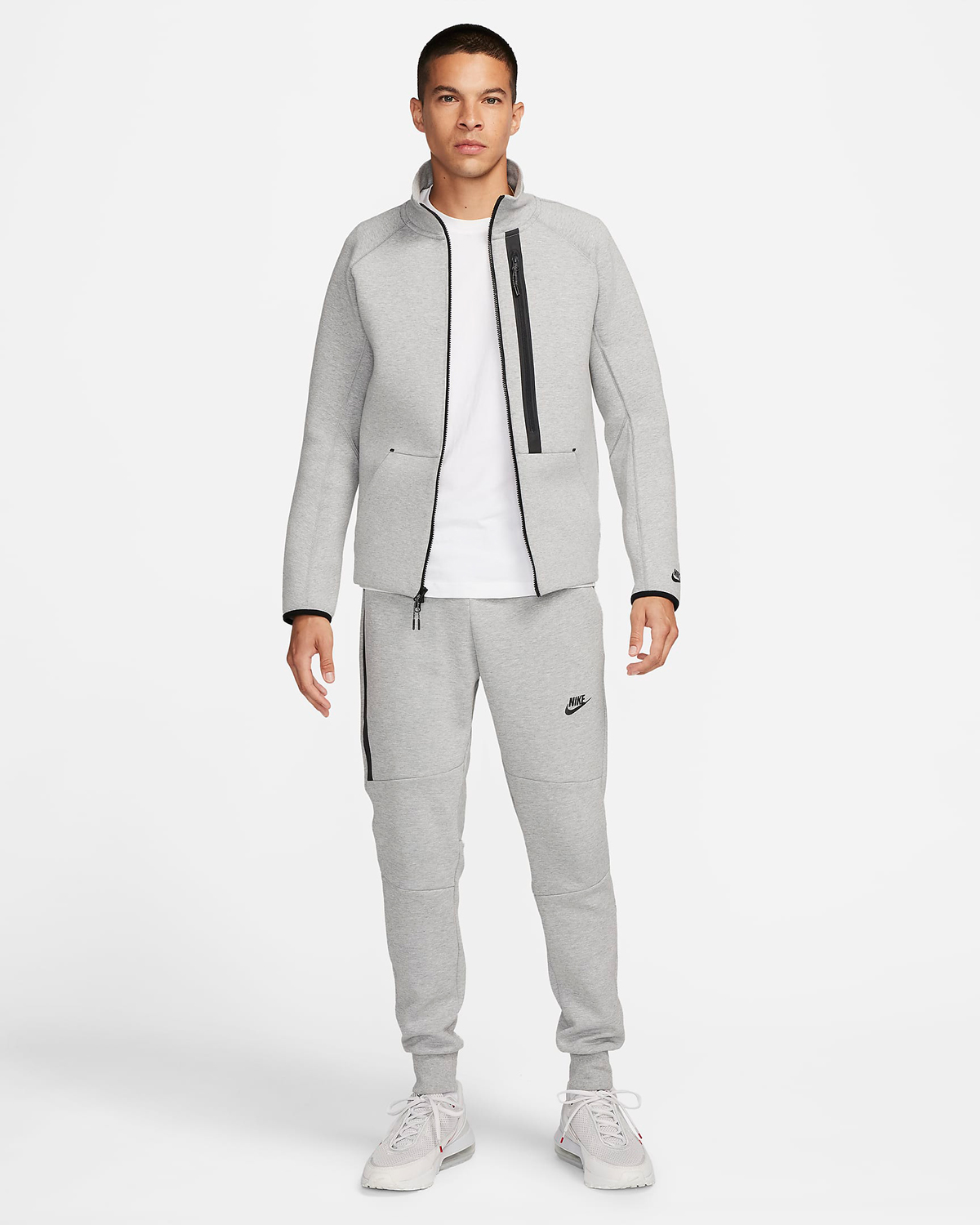 Nike-Tech-Fleece-OG-Slim-Fit-Jacket-Jogger-Pants-Dark-Grey-Heather-Black