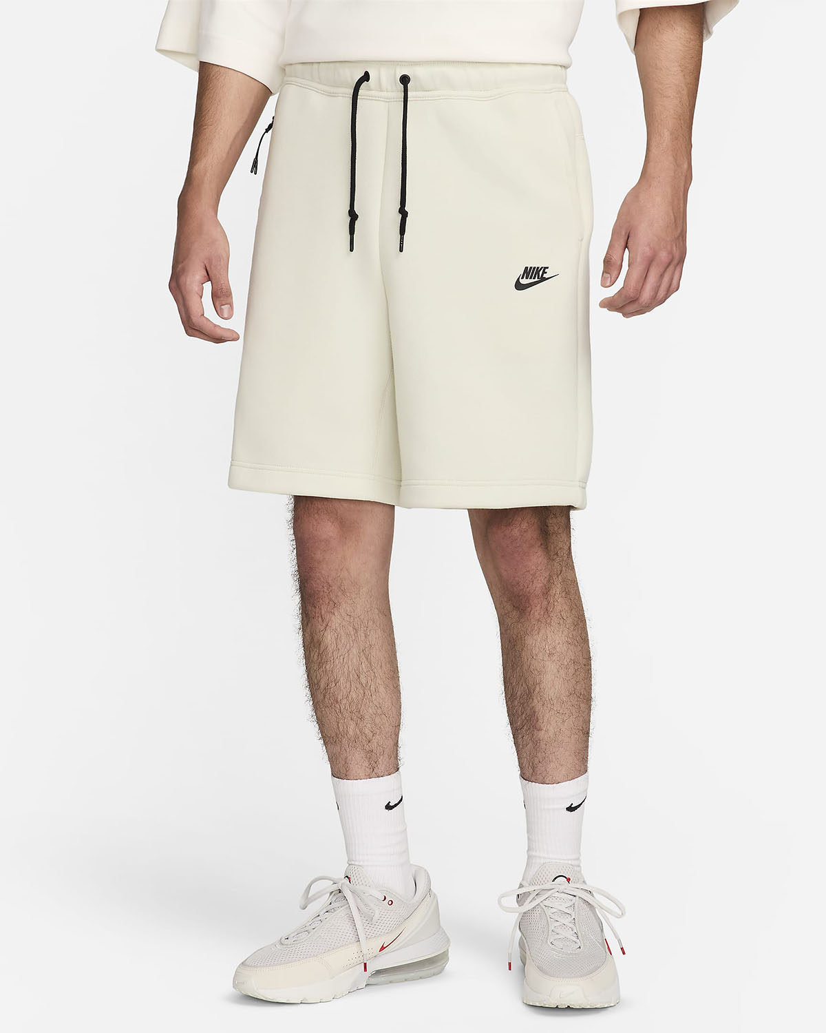 Nike Tech Fleece Shorts Sea Glass Black