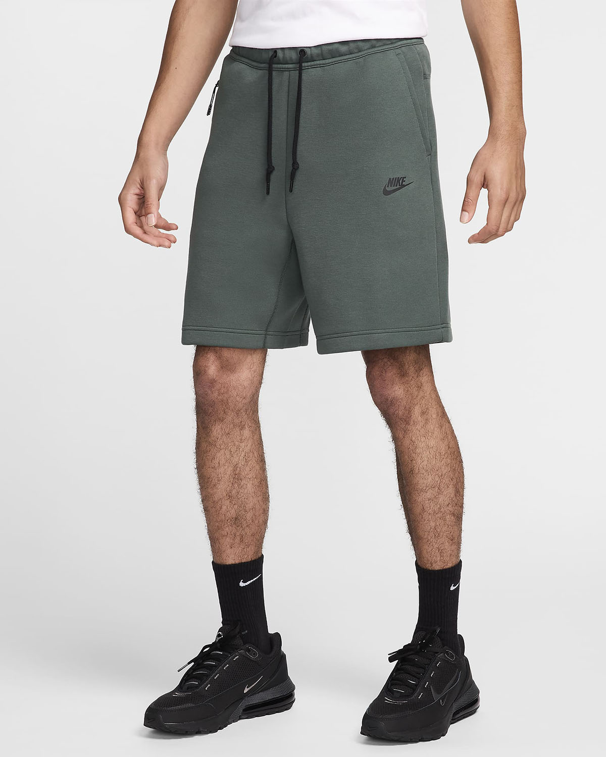 Nike Tech Fleece Shorts Vintage Green