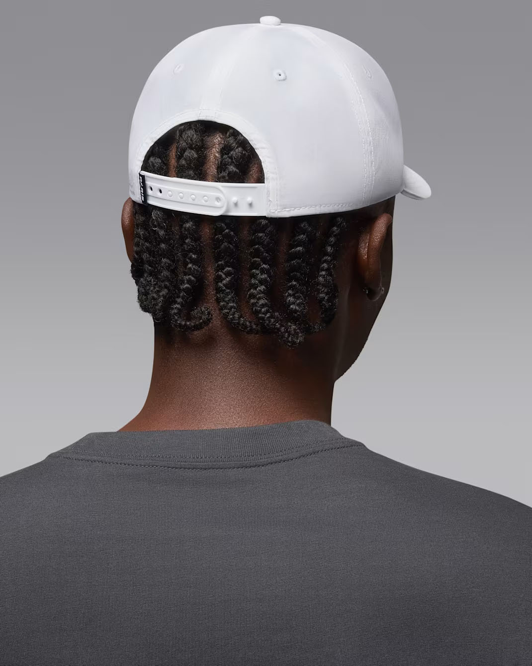 Paris Saint-Germaine Rise Structured Hat White Silver 2