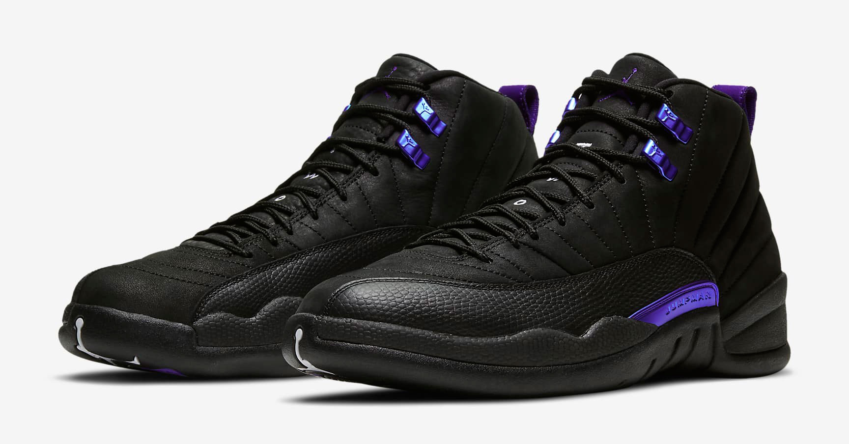 jordan 12 purple and black outfit