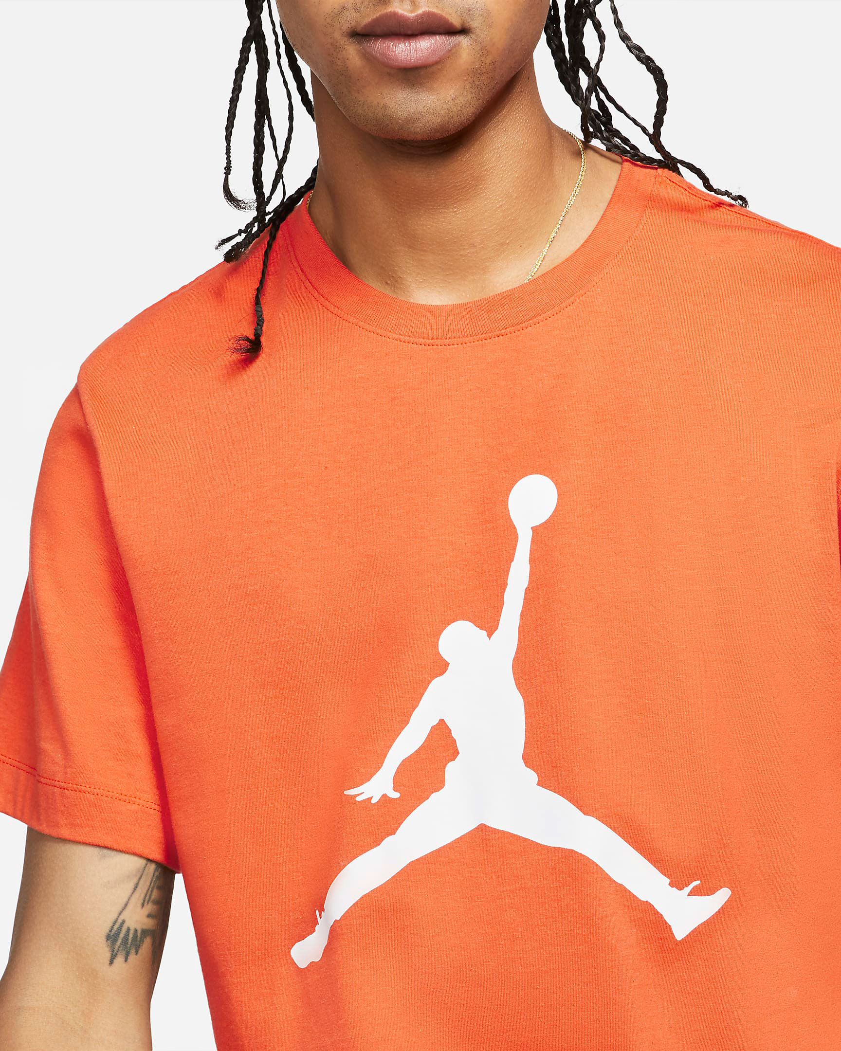 Orange 2025 jordan shirt