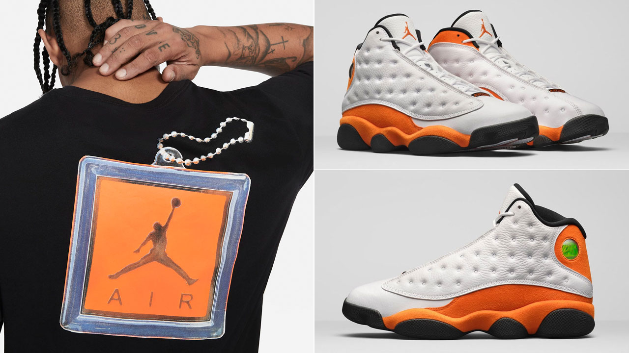 air-jordan-13-starfish-shirt-match